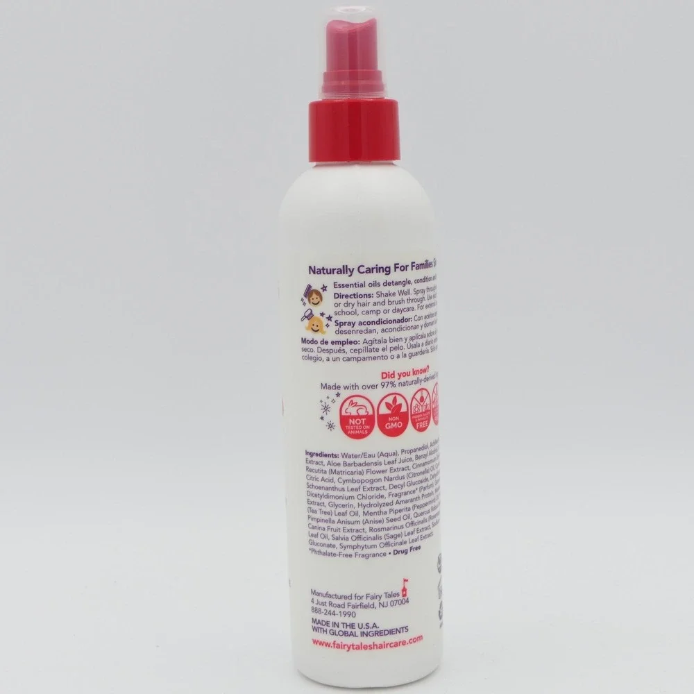 Fairy Tales Rosemary Repel Kids Cosmetic Conditioning Spray 8oz Repels Hair Lice